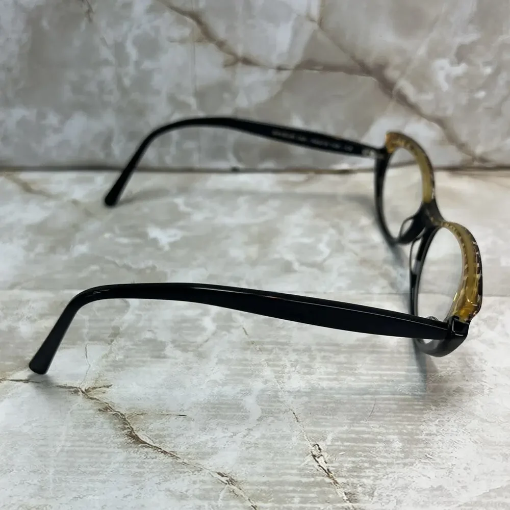 Jean Lafont Paris Saveur 100 Blk/Leopard Eyeglasses FRAMES ONLY 53-15-138